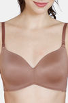 Zivame At Work Padded Non Wired 3/4Th Coverage T-Shirt Bra - Beaver Fur — thumbnail 7